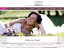 Tablet Screenshot of daniela-salon.cz